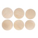Holz Platten Set M, 11,5-12,5 ø, Stärke 4 mm,...