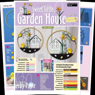 Dommerby Papir, Quilling Anleitung - Sweet Little Garden...
