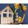 Dommerby Papir, Quilling Anleitung - Sweet Little Garden House - Easter/ Ostern