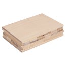 Holz Set Klötzchen + Platten, Mini, sortiert, 34...