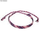 Baumwoll- Garn Stitch & Knot, 5 Farben je 10 m, pink