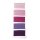 Baumwoll- Garn Stitch & Knot, 5 Farben je 10 m, pink