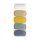 Baumwoll- Garn Stitch & Knot, 5 Farben je 10 m, pastell
