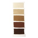 Baumwoll- Garn Stitch & Knot, 5 Farben je 10 m,...