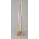 Holzaufsteller f&uuml;r Ringe, 20x4,8x5 cm