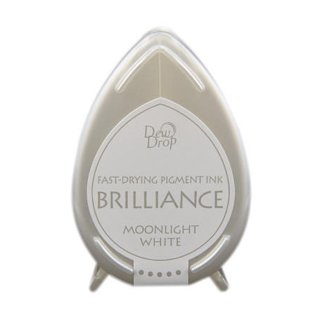 Brilliance Stempelkissen Dew Drop, Moonlight White