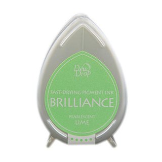 Brilliance Stempelkissen Dew Drop, Pearlescent Lime