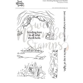 Sweet November Stamps, clear stamp, Cave Dwelling...