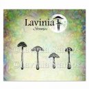 Lavinia Stamps, clear stamp - Purple Cap Mushrooms