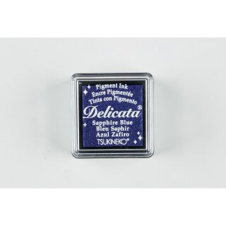 Delicata Pigment Ink small, Sapphire Blue