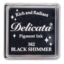 Delicata Pigment Ink small, Black Shimmer
