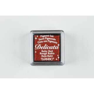 Delicata Pigment Ink small, Ruby Red