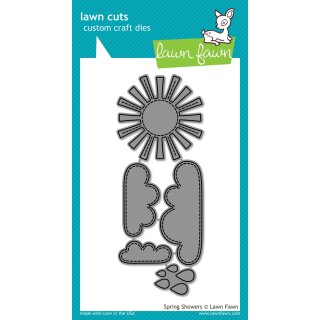 Lawn Fawn, lawn cuts/ Stanzschablone, spring showers