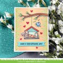 Lawn Fawn, clear stamp, backyard bird feeder add-on