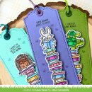 Lawn Fawn, clear stamp, little woodland library friends