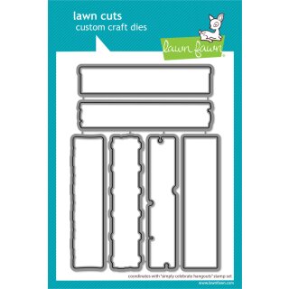 Lawn Fawn, lawn cuts/ Stanzschablone, simply celebrate...