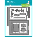 Lawn Fawn, lawn cuts/ Stanzschablone, pull n slide surprise