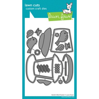 Lawn Fawn, lawn cuts/ Stanzschablone, build-a-bird feeder
