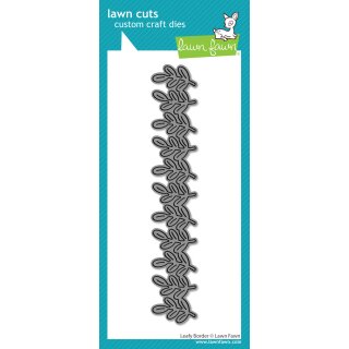 Lawn Fawn, lawn cuts/ Stanzschablone, leafy border