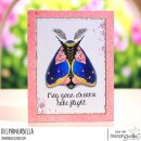 Stamping Bella, Rubber Stamp, GARDEN MANTLE MOTH (2...