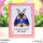 Stamping Bella, Rubber Stamp, GARDEN MANTLE MOTH (2 stamps included)