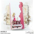 Stamping Bella, Rubber Stamp, UPTOWN GIRL LOVES TO PERFORM