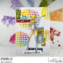Stamping Bella, Rubber Stamp, UPTOWN GIRL LOVES TO SING