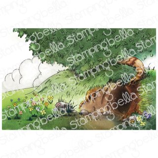 Stamping Bella, Rubber Stamp, ALICE IN WONDERLAND RABBIT...