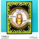 Stamping Bella, Rubber Stamp, PUPA BABY