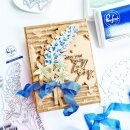 Pinkfresh Studio, clear stamp, Bluebonnet Bliss