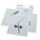 Pinkfresh Studio, Stencil, Bluebonnet Bliss