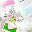 Pinkfresh Studio, Stencil, Bluebonnet Bliss