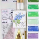 Pinkfresh Studio, Stencil, Bluebonnet Bliss