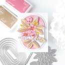 Pinkfresh Studio, press plate, Plumeria