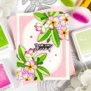 Pinkfresh Studio, press plate, Plumeria