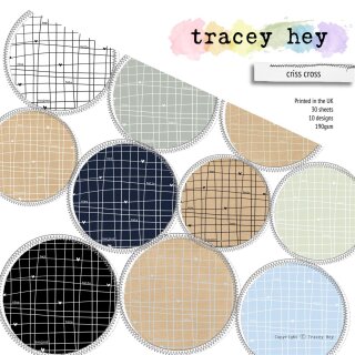 Tracey Hey, Paper Pad – Criss Cross