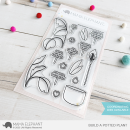 Mama Elephant, clear stamp, BUILD A POTTED PLANT