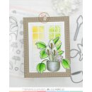 Mama Elephant, clear stamp, BUILD A POTTED PLANT