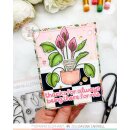 Mama Elephant, clear stamp, BUILD A POTTED PLANT