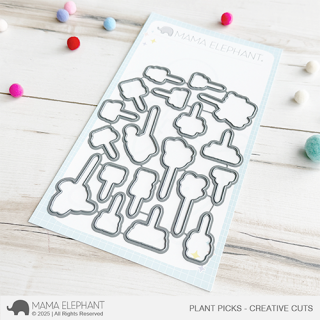 Mama Elephant, Creative Cuts/ Stanzschablone, Plant Picks