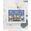 Mama Elephant, clear stamp, CONGRATS GRADUATE