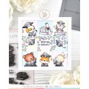 Mama Elephant, clear stamp, CONGRATS GRADUATE