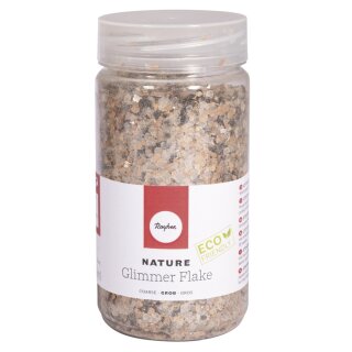 Nature Glimmer Flakes grob, Eco friendly, 3-10 mm, Dose...