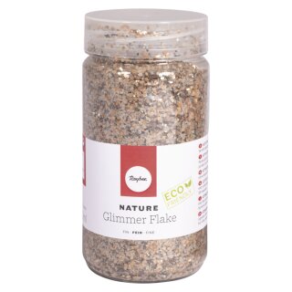 Nature Glimmer Flakes fein, Eco friendly, 0,1-3 mm, Dose...
