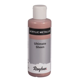 Ultimate Sheen Acrylfarbe, metallic, Flasche 80 ml,...