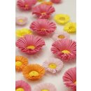 papier + ideen, 3D Quilling Kit - 3D Blumen Pink