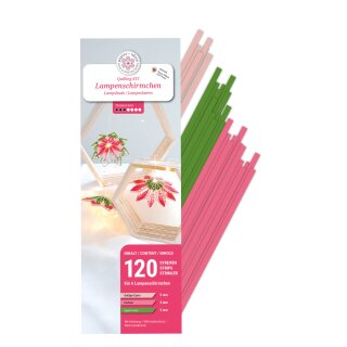 papier + ideen, Quilling Kit - Lampenschirmchen