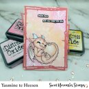 Sweet November Stamps, clear stamp, June Pearl Dragon
