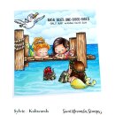 Sweet November Stamps, clear stamp, Merwee Gabby Guppies