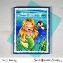 Sweet November Stamps, clear stamp, Stay Sparkly